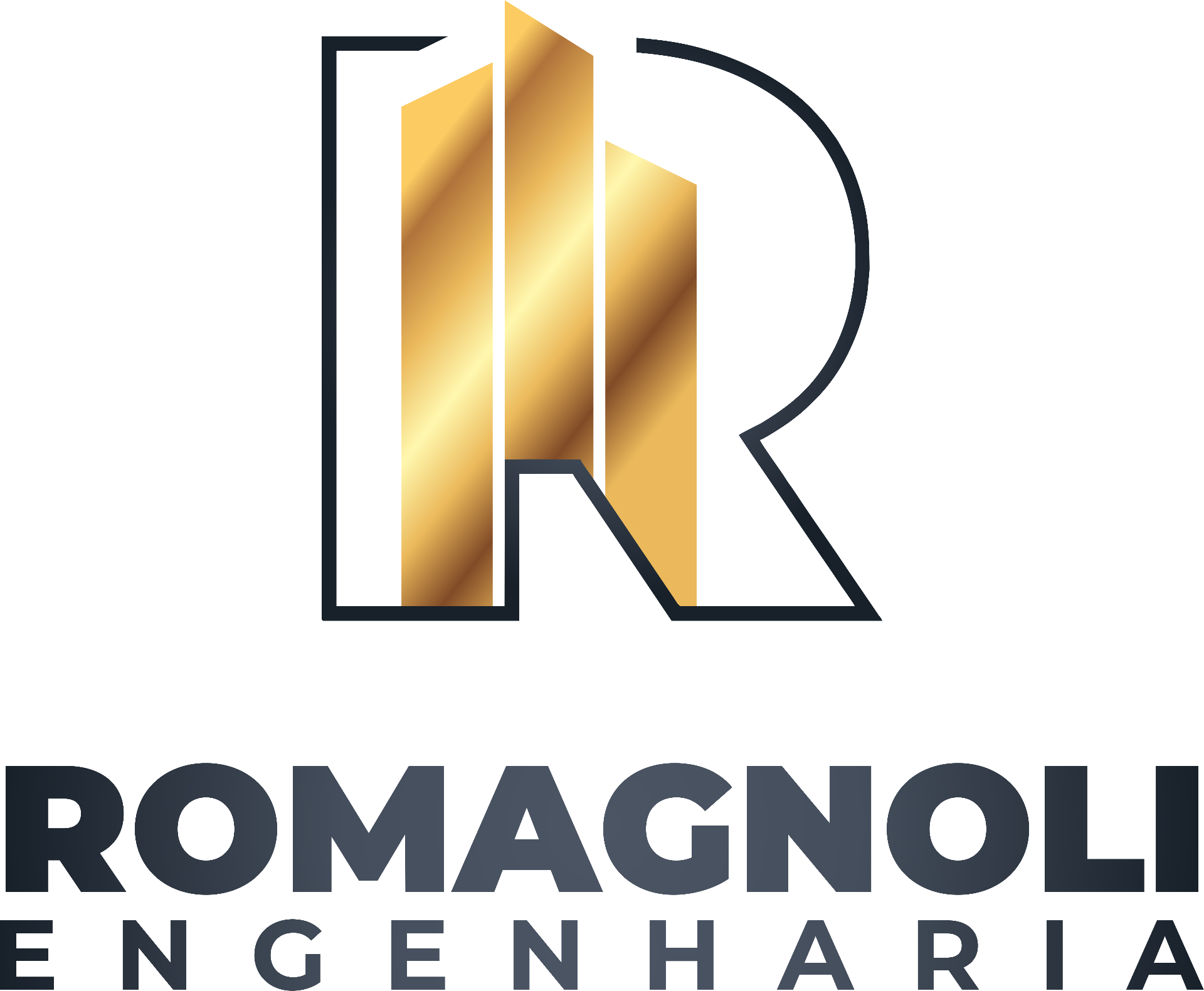 Logotipo Romagnoli Engenharia