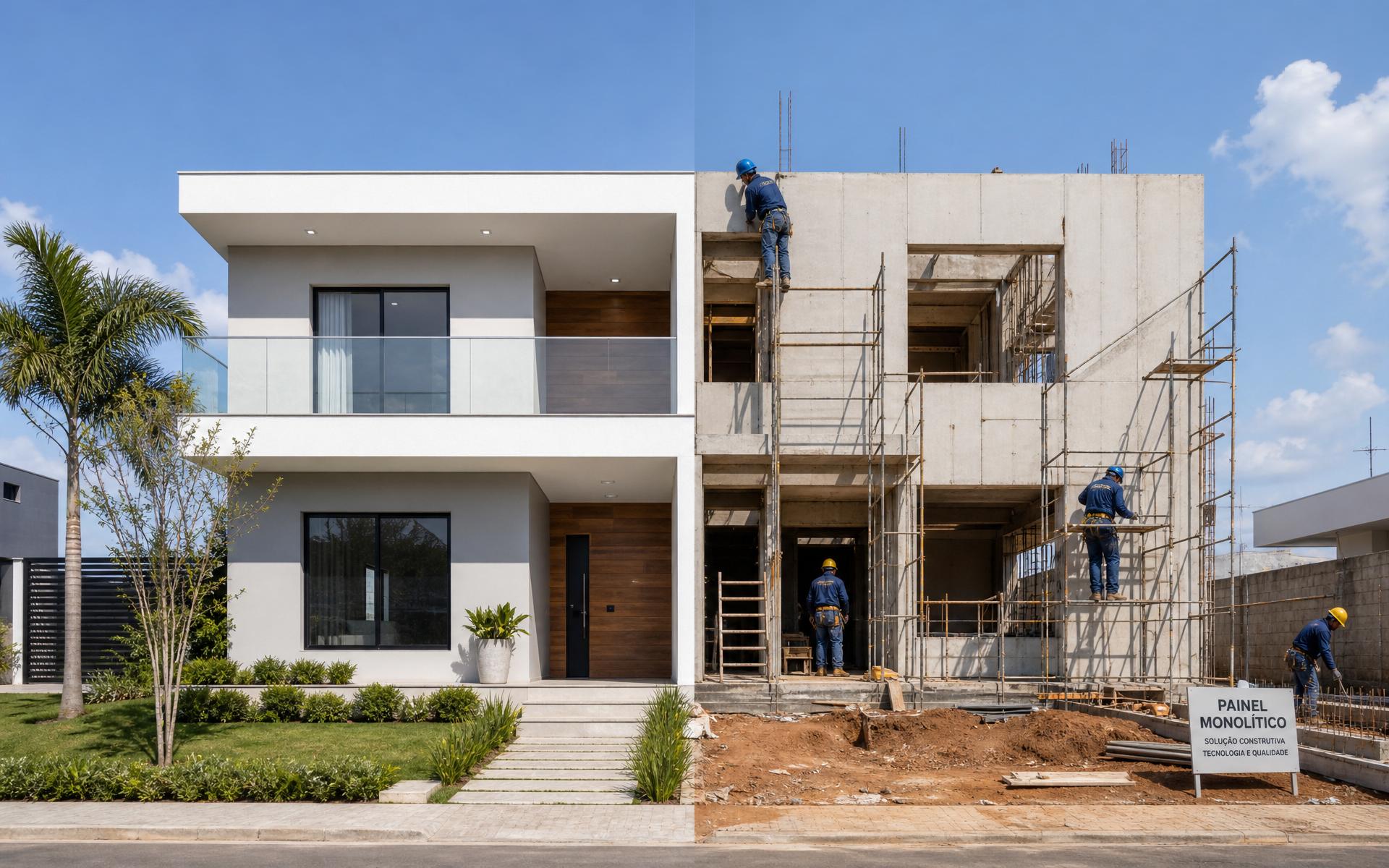 Edifício residencial de alto padrão construído pela Romagnoli Engenharia